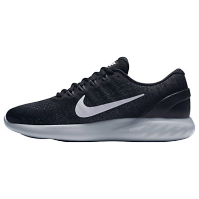 Nike LunarGlide 9 Men's Running Shoes, Black/Wolf Grey Nike LunarGlide 9 Men's Running Shoes, Black/Wolf Grey